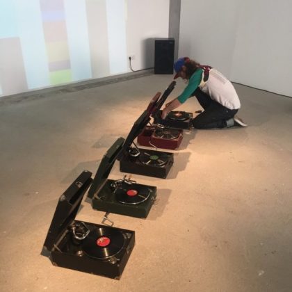 Vernissage-Performance