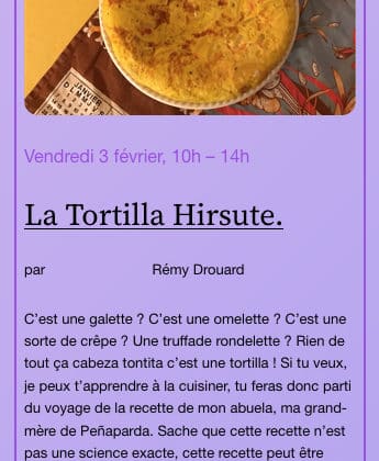 Chlitah & Tortilla hirsutes !