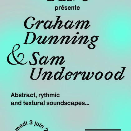 Graham Dunning & Sam Underwood – Records of the Paradise