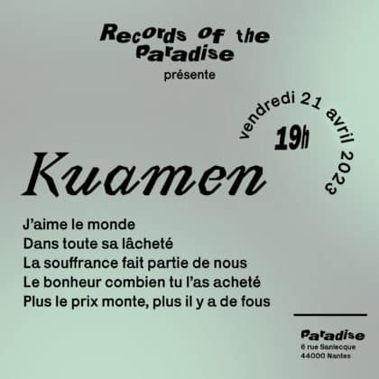 Kuamen – Records of the Paradise